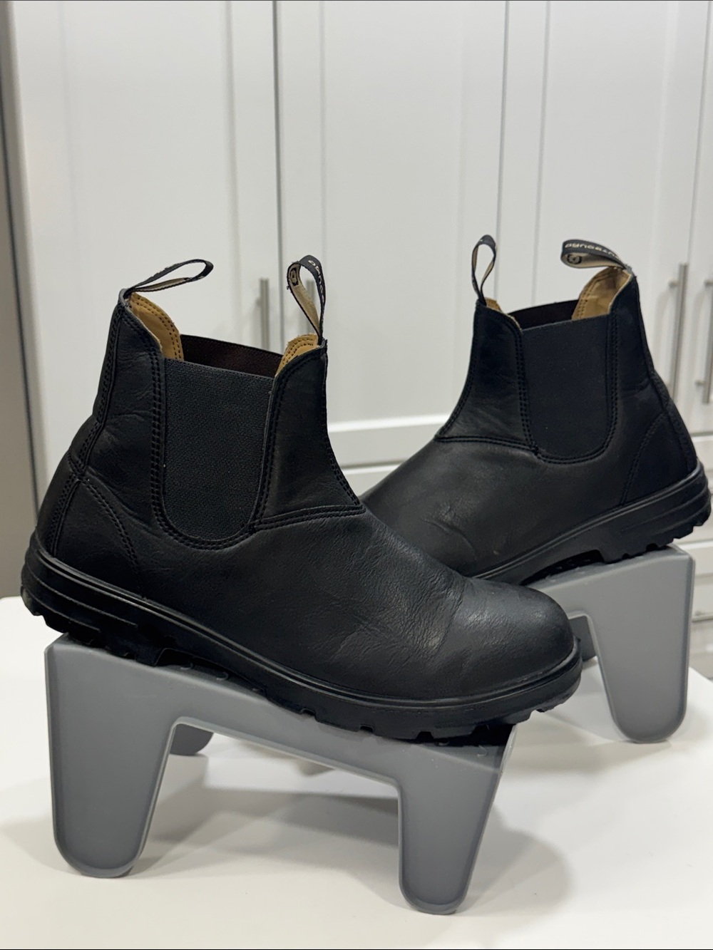 Outbound Men’s Adan Classic Casual Slip-On Chelsea Ankle Boots Size 11 Black